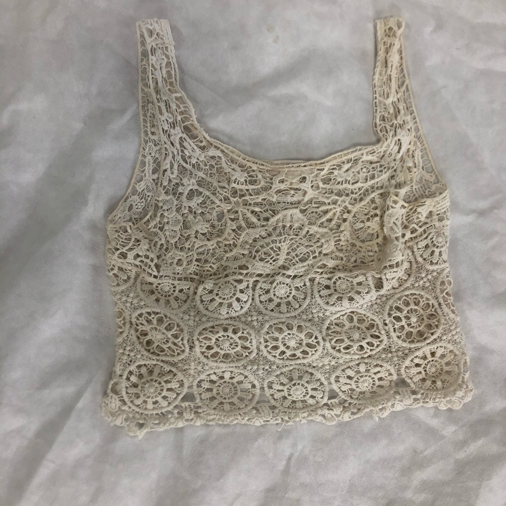 Kenar Lace Tank Top Sz S
